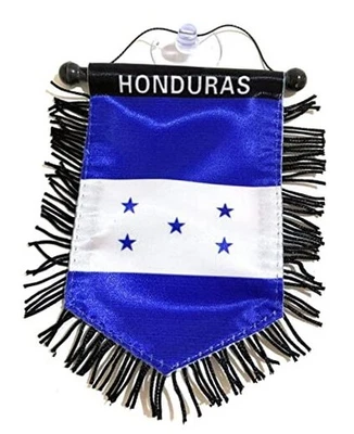 Banderas de Honduras para Coches Calcomanías Adhesivas Accesorios Colgantes Ventana Pegatinas para  Foto 1 de 4