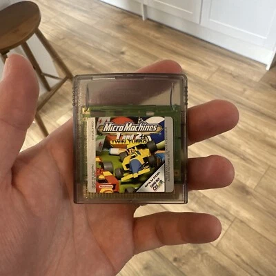 Micro Machines 1 and 2 Twin Turbo  Nintendo Game Boy Color  Game Cartridge Only  - Image 1 of 2