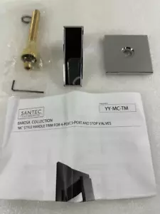 New Santec Barosa Wall Mount Volume Control Handle Trim with MC Handle YY-MC-TM - Picture 1 of 13