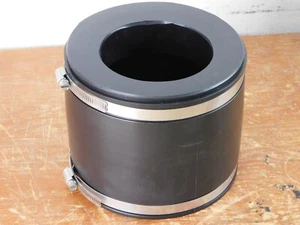 Fernco 6" x 4" Flexible Exzenterkupplung Gusseisen Kunststoff Adapter - Bild 1 von 6