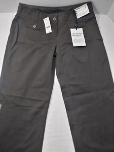 New York & Company Chino mid rise size 2 petite Manhattan chino staight - Picture 1 of 7