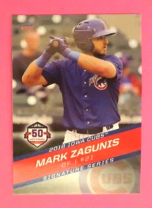 2018 Choice, Iowa Cubs - MARK ZAGUNIS - Picture 1 of 1