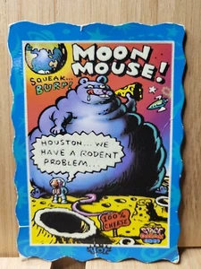 Glow Zone Space Oddbodz🏆MOON MOUSE! (HOT) #SO-27 (SEE PICS) Trading Card🏆 - Picture 1 of 4