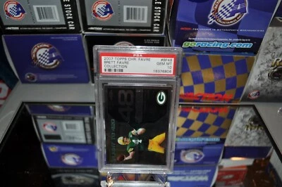 2007 Topps Chrome Brett Favre Collection #BFC-BF48  PSA 10 GEM MINT - Image 1 of 2