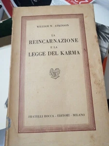 William T. Atkinson La reincarnazione e la legge del Karma Bocca 1951 - Picture 1 of 8