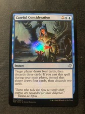 *FOIL* Careful Consideration, Time Spiral Remastered - Magic The Gathering/MTG