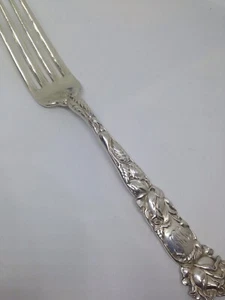 Alvin BRAUTROSE Sterlingsilber SPEISEGABEL - monogrammiert - 7-3/8" - Bild 1 von 8