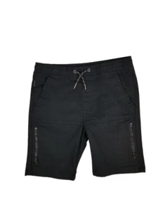 Ring of Fire boys biker twill moto black shorts size L - Picture 1 of 3