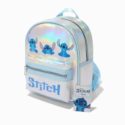 Disney Stitch Exclusive Bling Backpack Bag with Zipper - Image 1 of 3
