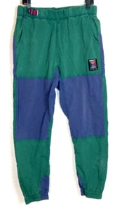 Adidas Originals Atric Men's Medium Blue Green Tapered Track Pants - Imagen 1 de 9