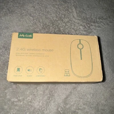 Jelly Comb 2.4G Slim Wireless Mouse with Nano Receiver Purple - Image 1 of 2