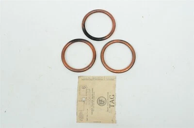 47 1947 Kaiser K100 Frazer F47 Juntas de tubo trasero LOTE de 3 KF 200323 NOS Foto 1 de 3