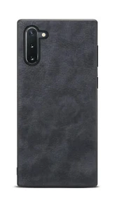 Samsung Galaxy Note 10 Plus Shockproof Leather Slim Back Case Cover - Picture 1 of 1