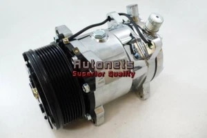 Polea serpentina compresor de aire de aluminio cromado 508 CA 12 V SBC BBC 350 - Imagen 1 de 3