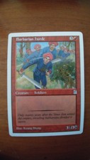 Barbarian Horde MTG P3K Portal Three Kingdoms
