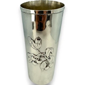 Taza de cerezas Brandimarte Firenze 1968 800 de plata vintage artista B. Iohannes - Imagen 1 de 4