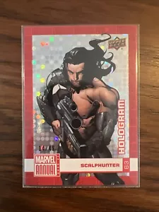 2020-21 Upper Deck Marvel Annual Foil Hologram 14/49 Scalphunter #63 - Picture 1 of 2