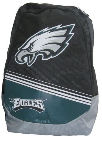 NFL Philadelphia Eagles 2015 Stripe Core Logo Backpack by Forever Collectible Cover