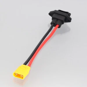 IEC320 C14 macho a XT90 macho alimentación de CC batería 50A adaptador 10AWG 15 cm cable - Imagen 1 de 2