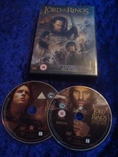 DVD.THE LORD OF THE RINGS.THE RETURN OF THE KING.2 DISC EDITION.UK REGION 2 DVD.