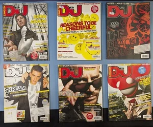 Lot 6 DJ Magazine Issues Deadmau5 Skream Luciano Electronic Music 2000s - Picture 1 of 2