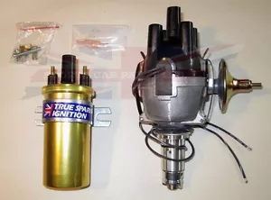 New Complete 25D Electronic Distributor +Coil MGA MGB Positive Ground ONLY - Picture 1 of 3