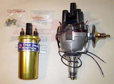 New Complete 25D Electronic Distributor +Coil MGA MGB Positive Ground ONLY - Image 1 of 3