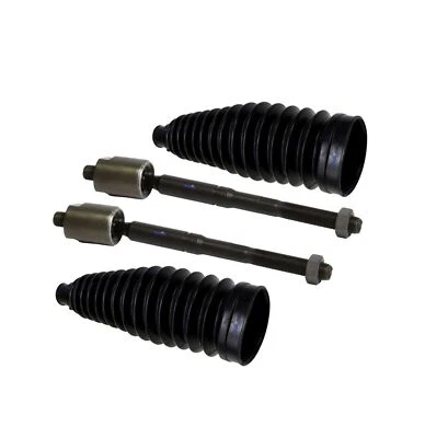 4 Pc Front Steering Kit for Toyota Avalon, Camry Bellow Boots, Inner Tie Rod End - Image 1 of 4