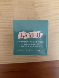 LA MER Soft Cream Sealed In Plastic . 0.5 Oz / 15 mL - Picture 1 of 4