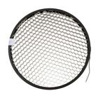 60° Honeycomb Grid Mesh For 7-inch Reflector Diffuser Lamp Shade Dish Black