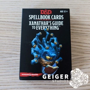 Dungeons & Dragons Spellbook Cards Set | XGE | *Like NEW* DnD Xanathar's Guide - Picture 1 of 4