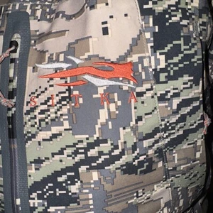 Sitka Open Country Camo Coldfront Hunting Jacket-with Hood M Medium Nice! - Picture 1 of 6