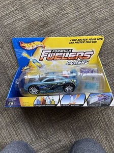 2004 Hot Wheels Blue Turbo Formula Fuelers Racers Race Car @