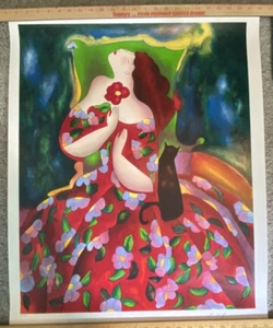 Linda Le Kinff PLANETE BLEUE 2005 Signed Serigraph European Artist Proof 9/50 - Picture 1 of 6