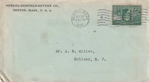 USA 1904 MAIL COVER from Mekeel-Redfield-Severn Co. (Mekeel's Weekly Stamp News) - Picture 1 of 2