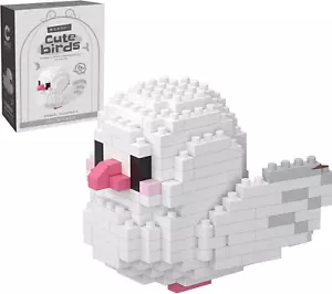 Parrot Micro Building Bricks Kits, Cute Bird Mini Building Blocks Set, Colorful - Picture 1 of 23