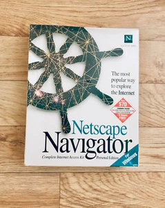 Netscape Navigator Personal Edition-b Version 1.2 for Windows New - Picture 1 of 5