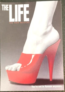 The Life Broadway  Musical Postcard Sex Workers Vintage Rare 1997 - Picture 1 of 2
