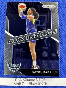 2021 #12 Satou Sabally WNBA Panini Prizm Dominance Base Insert Wings - Picture 1 of 2
