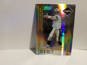 2006 Leaf Limited Drew Brees Gold Spotlight #/10 - Bild 1 von 7