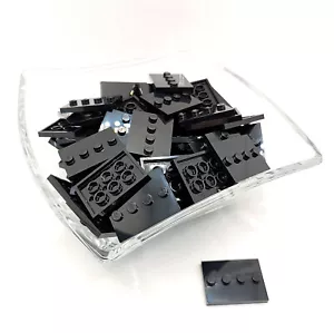 Lego® 50x Standplatte Fliese 3x4 (88646) für Minifiguren schwarz black NEU - Bild 1 von 1