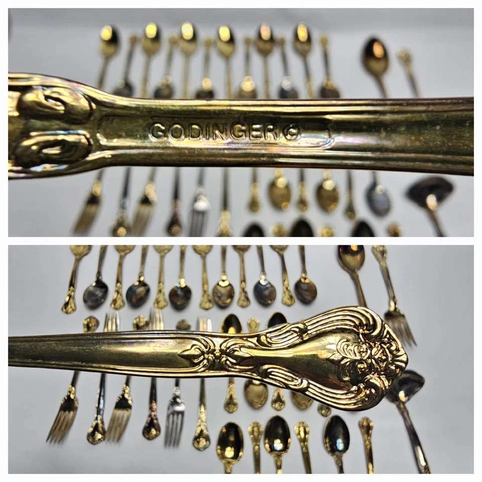 Godinger Oro Electroplaca Gran Maestro Varios Lote de 34 *Leer Desc  Foto 1 de 4