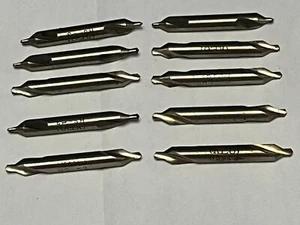 KEO #3 CENTER DRILL (COMBINED DRILL & COUNTERSINK) 60 DEG #10300, 12 DRILLS/LOT - Picture 1 of 1