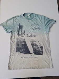 Camiseta de corte regular para hombre talla siguiente L verde 28476 - Imagen 1 de 13