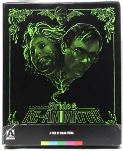 BRIDE OF RE-ANIMATOR (Blu-ray + DVD, 3-Disc Set) By Brian Yuzna Arrow Limited Ed - Picture 1 of 12