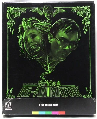BRIDE OF RE-ANIMATOR (Blu-ray + DVD, 3-Disc Set) By Brian Yuzna Arrow Limited Ed - Image 1 of 4
