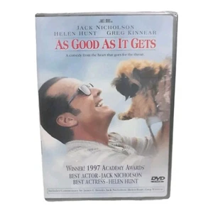 As Good As It Gets DVD Jack Nicholson Helen Hunt New Sealed - Picture 1 of 9