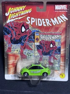 Johnny Lightning Spider-Man '98 VW Beetle 2002 McFarlane Marvel Comics Release 1 - Picture 1 of 2