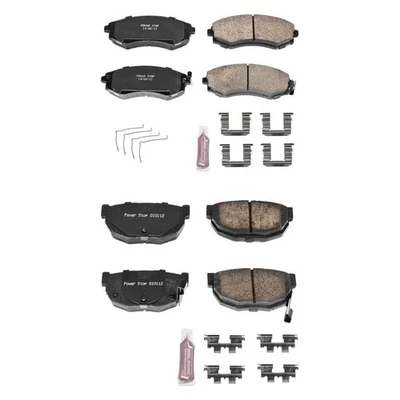 For Nissan 240SX 97-98 Brake Pad Set Z23 Evolution Sport Performance Foto 1 de 4