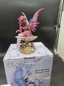 Magenta Fee Polyresin Figur Amy Brown 6,25" H Pacific Giftware - Bild 1 von 8